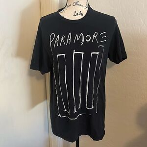 Paramore Band Black Graphic Shirt